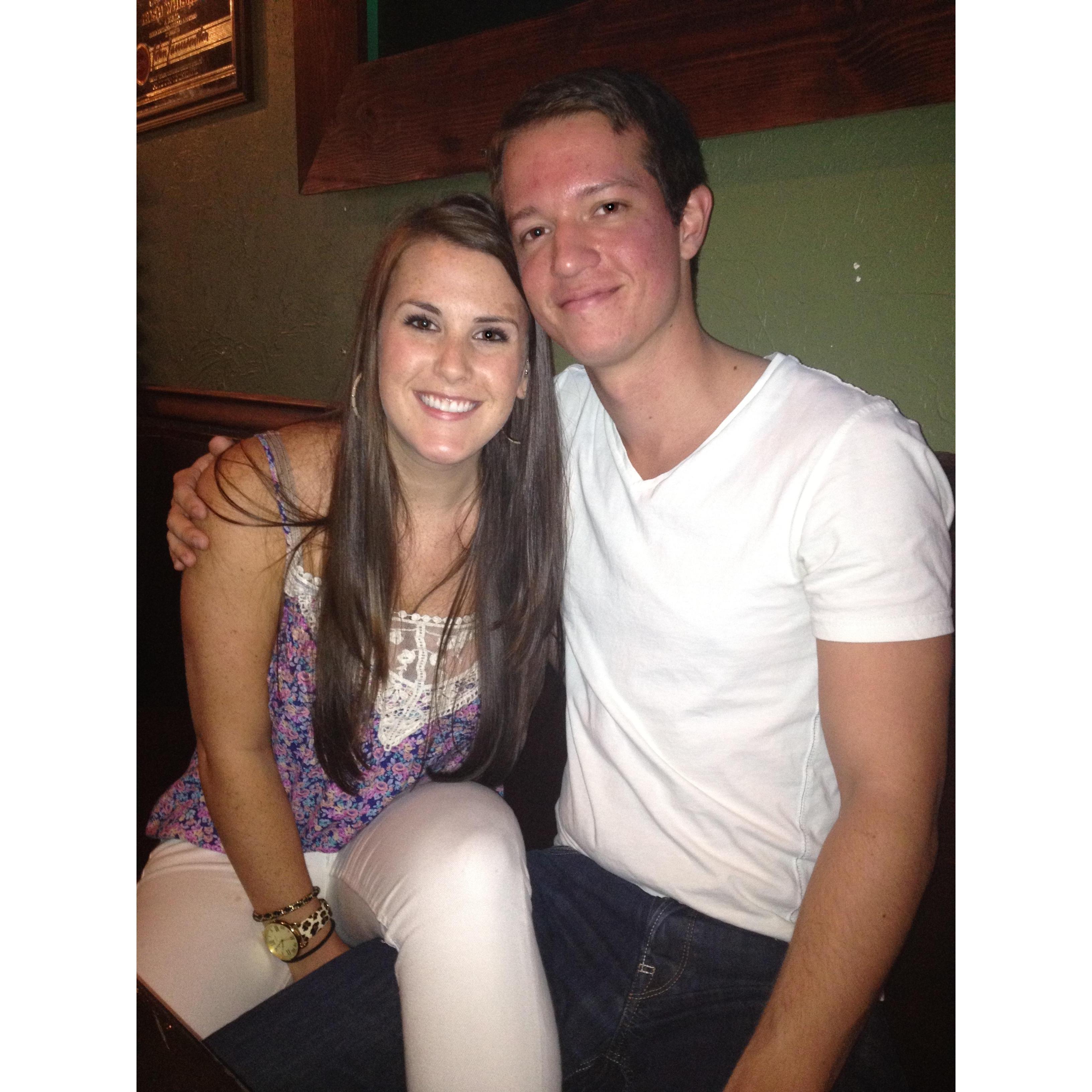 Our first picture together