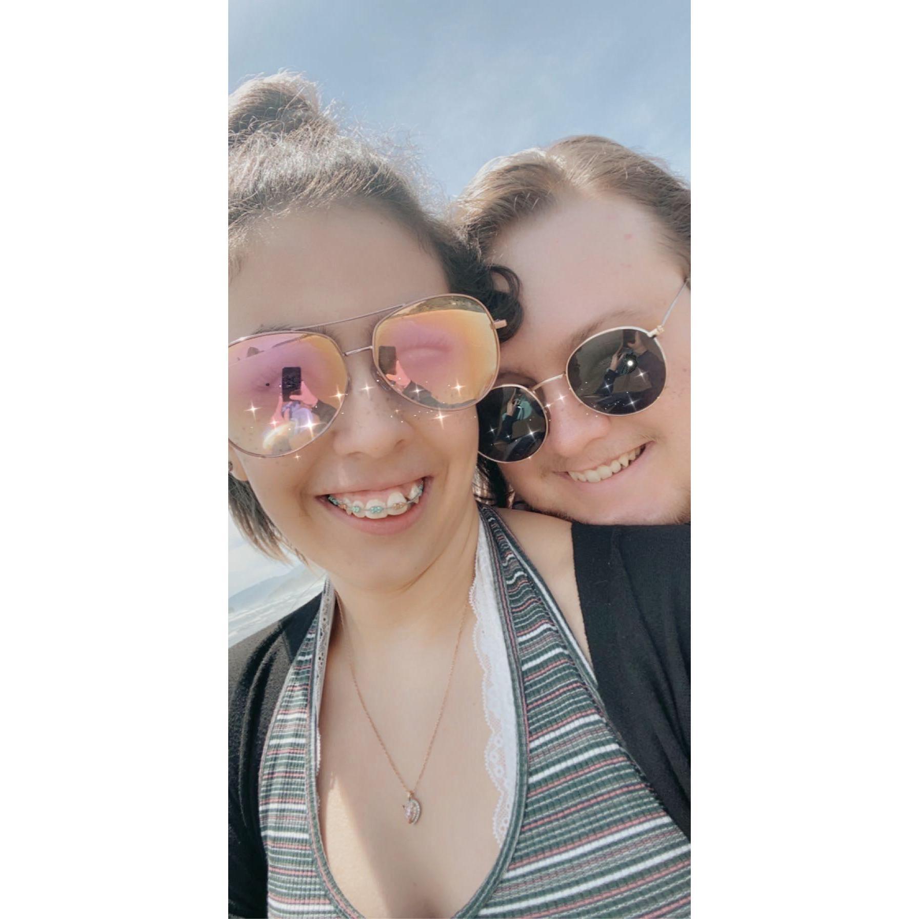 First beach trip together