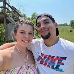 The first time I took Sam to Ohio to meet my family.