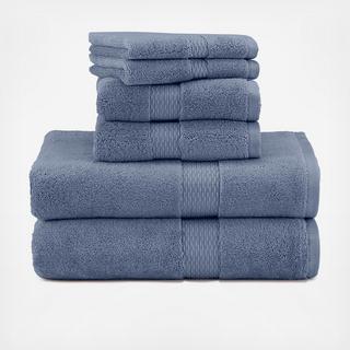 Organic Cotton 6-Piece Towel Set