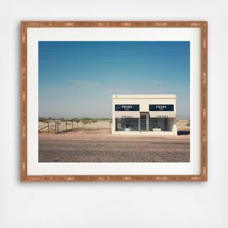 Irony in West Texas Framed Wall Art