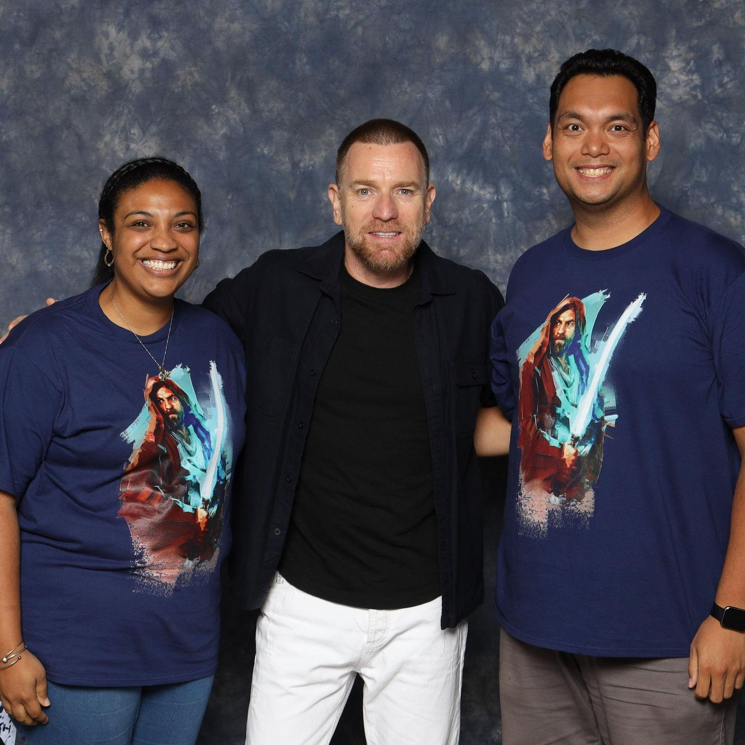 Us with Mr. Obi Wan himself - Ewan McGregor!