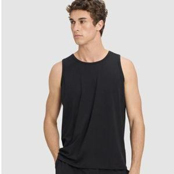 Men's First Layer Pajama Tank & Short Set - Black