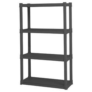 Sterilite® 4-Shelf Storage Unit - Gray