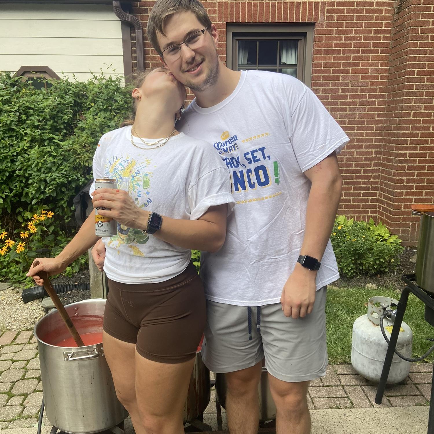 Our favorite holiday is the Stanko’s sauce making every summer in Youngstown. No question.