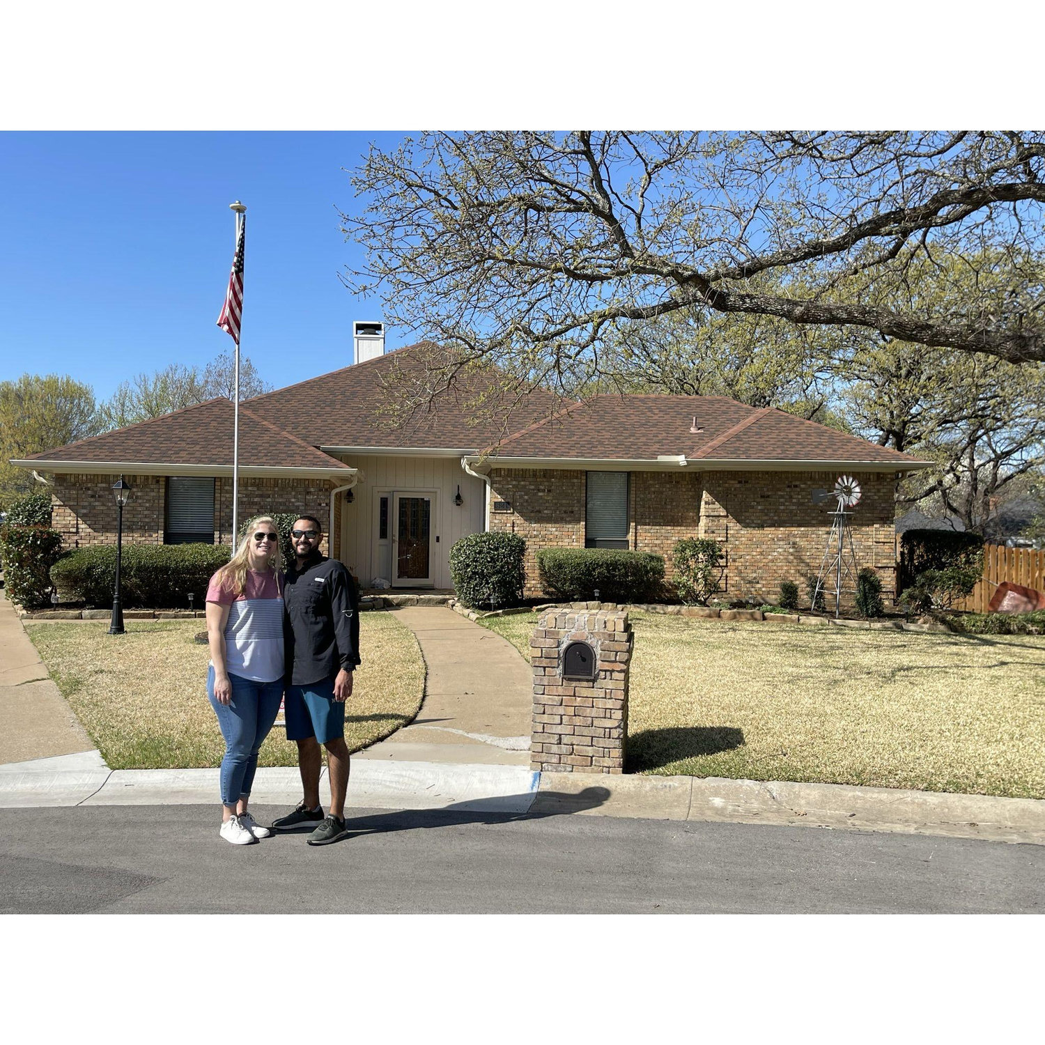Closing day on our house in Highland Village