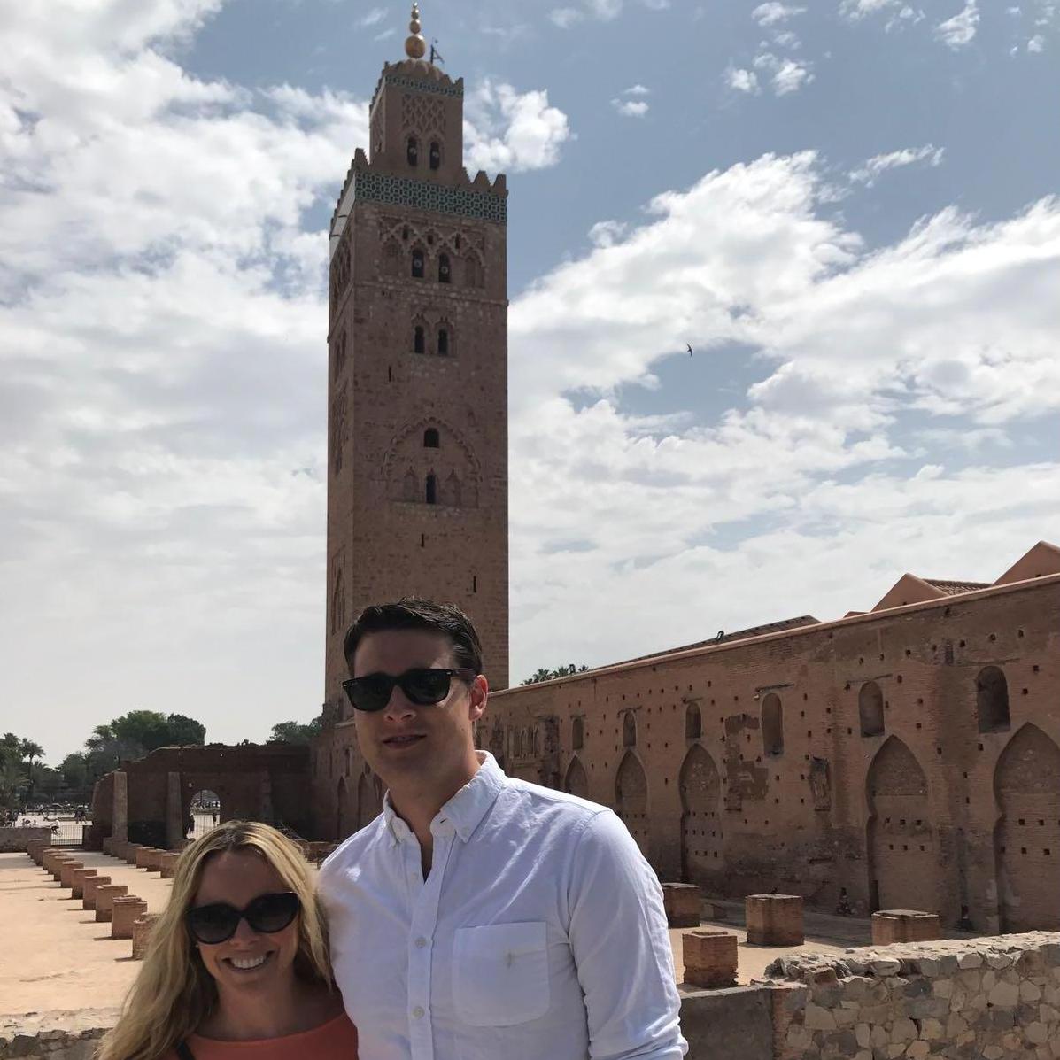 Marrakesh, Morocco - April 2017, just before Ross brought Sarah back to California.
