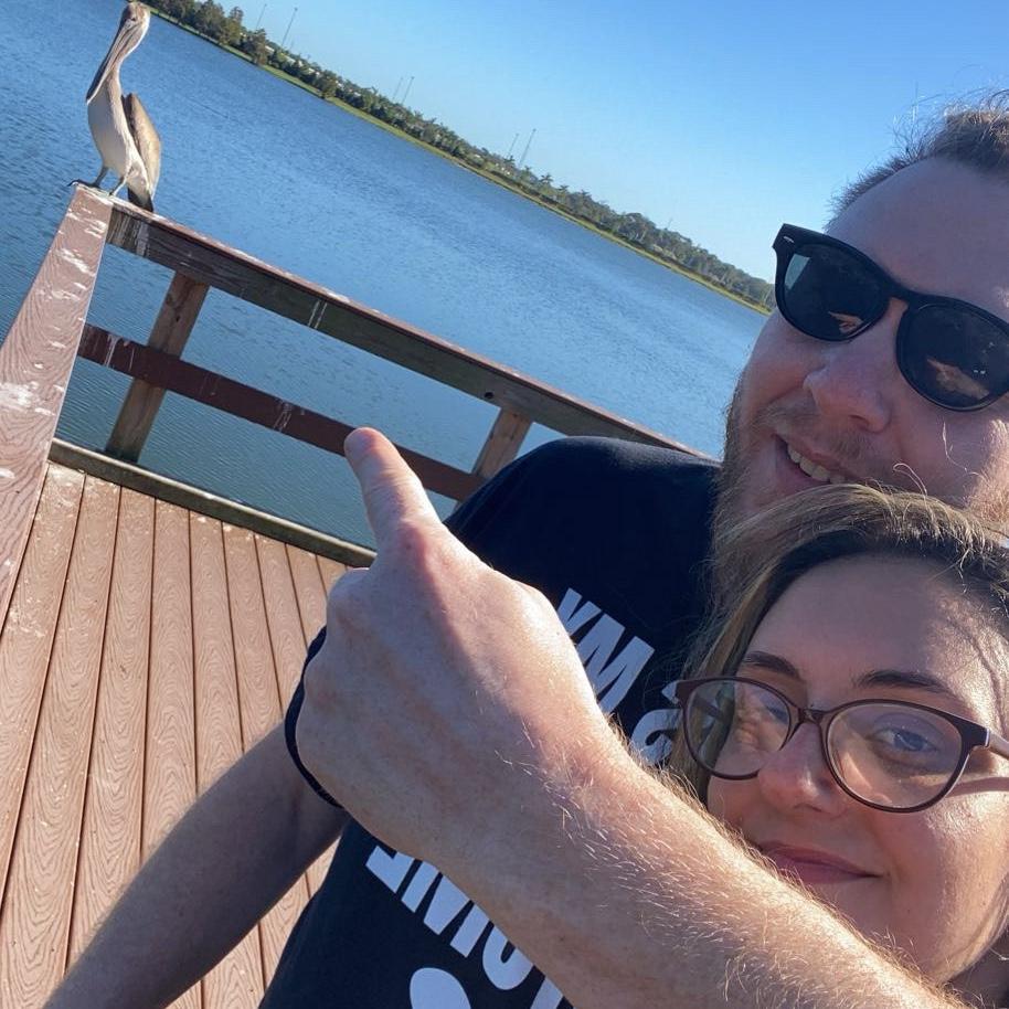 One of my favorite pictures of us on one of my favorite trips. Bradenton, FL 2022