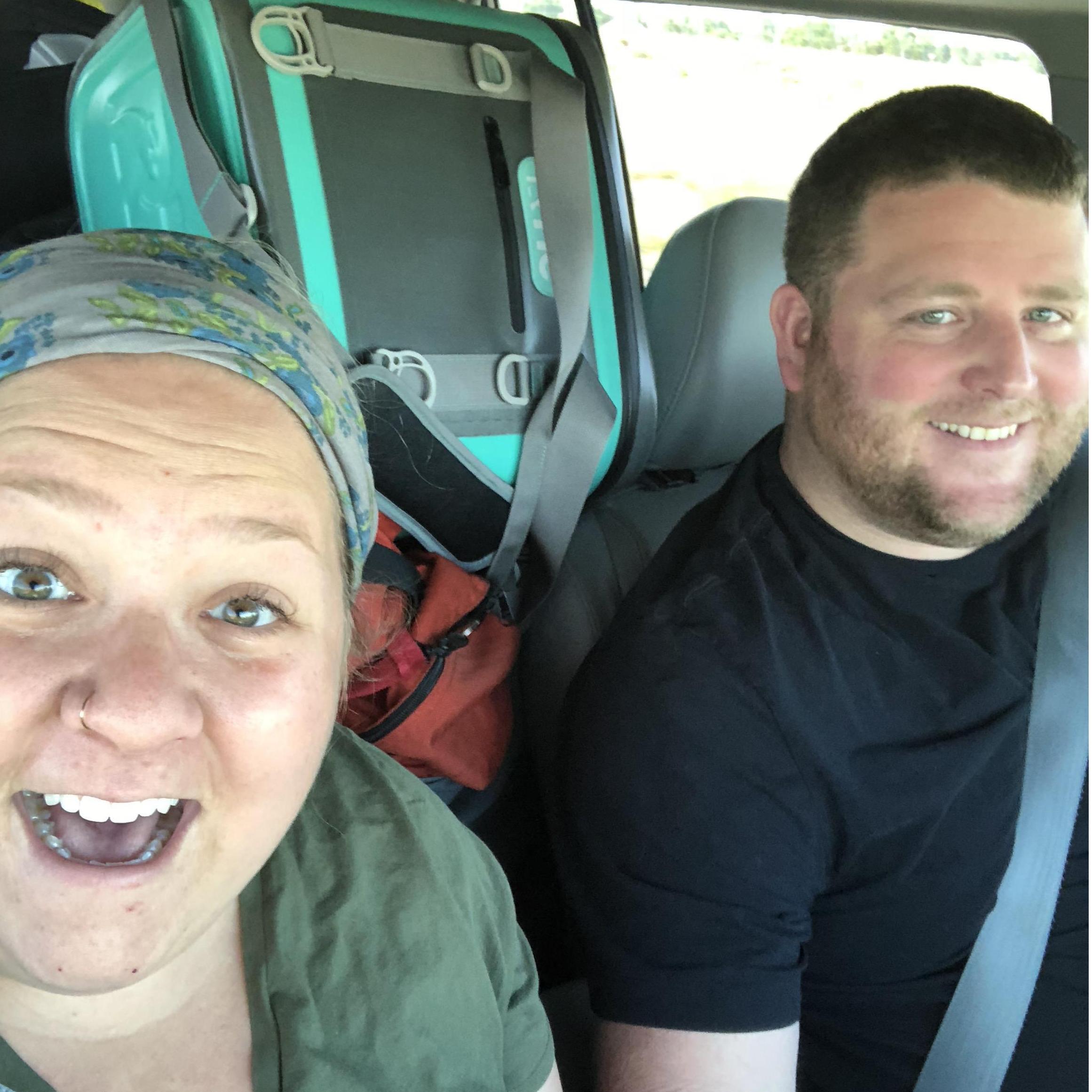 driving me to Colorado so I didn't have to by myself