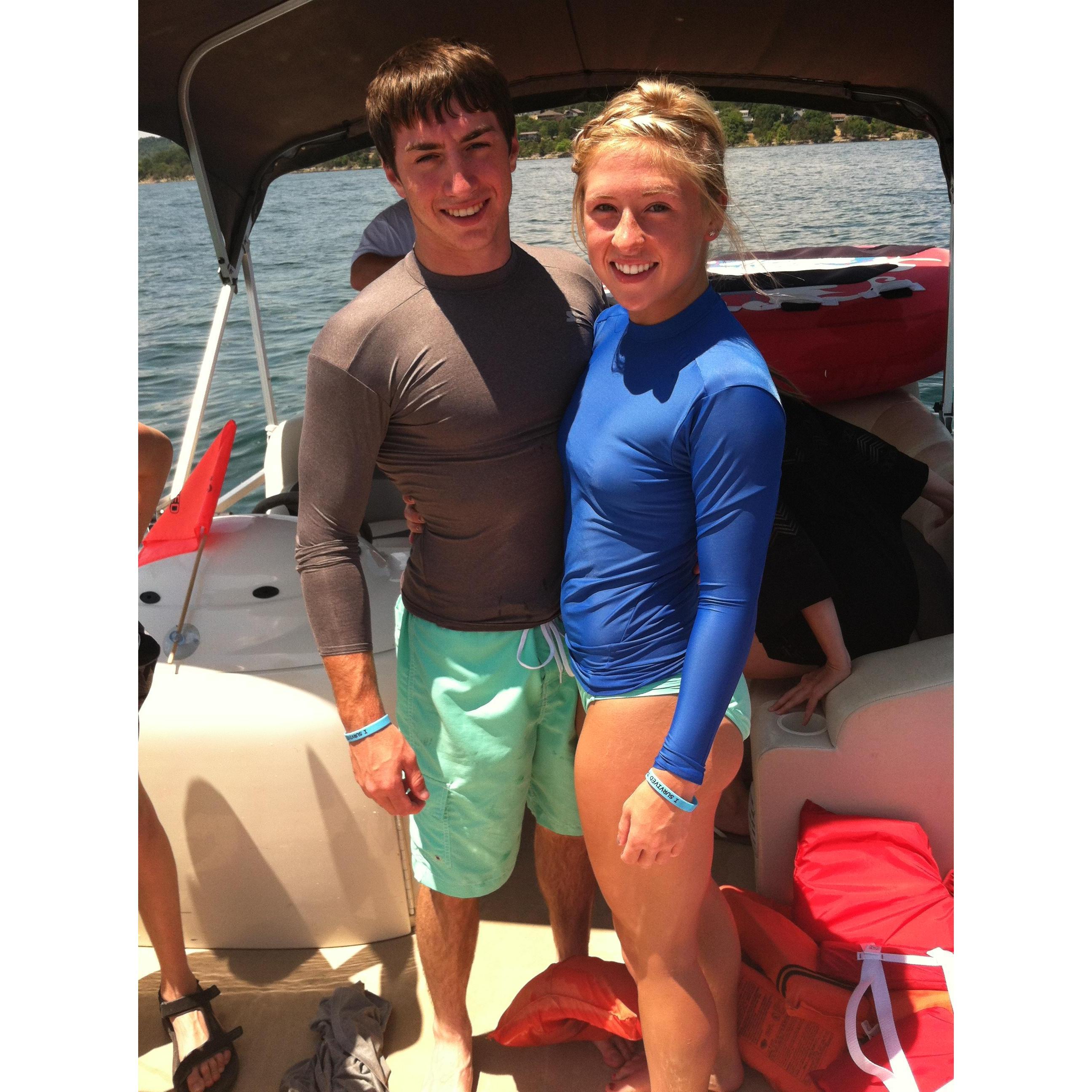 Jake's first Schwartz Family Vacation to Table Rock! (2013)