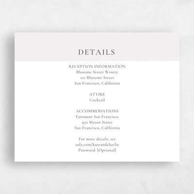 Smoke, Grey Wedding Enclosure - Potter
