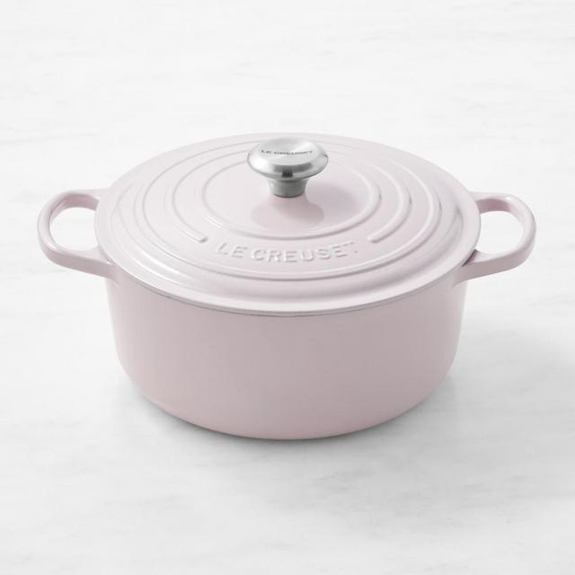 Le Creuset Signature Enameled Cast Iron Dutch Oven, 5 1/2-Qt., Shallot