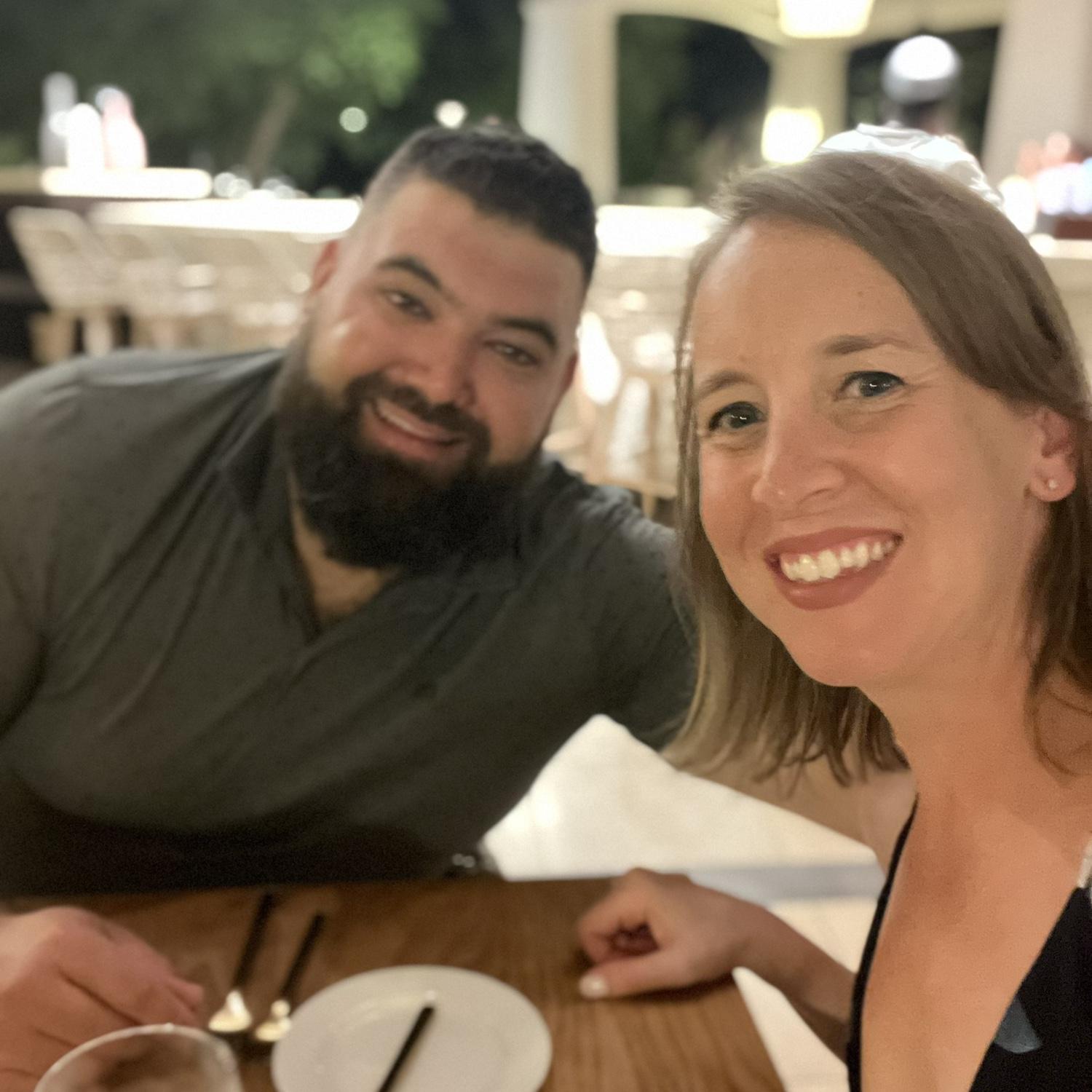 dinner at the resort in Curacao, 2024