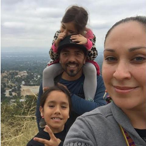 One of our countless neighborhood walks!