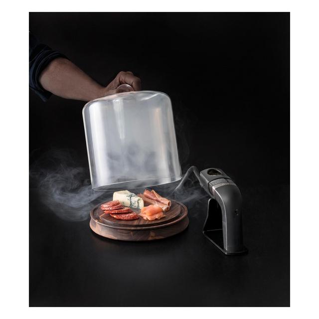 Crafthouse by Fortessa® Glass Smoking Cloche with Handheld Smoker & Chips