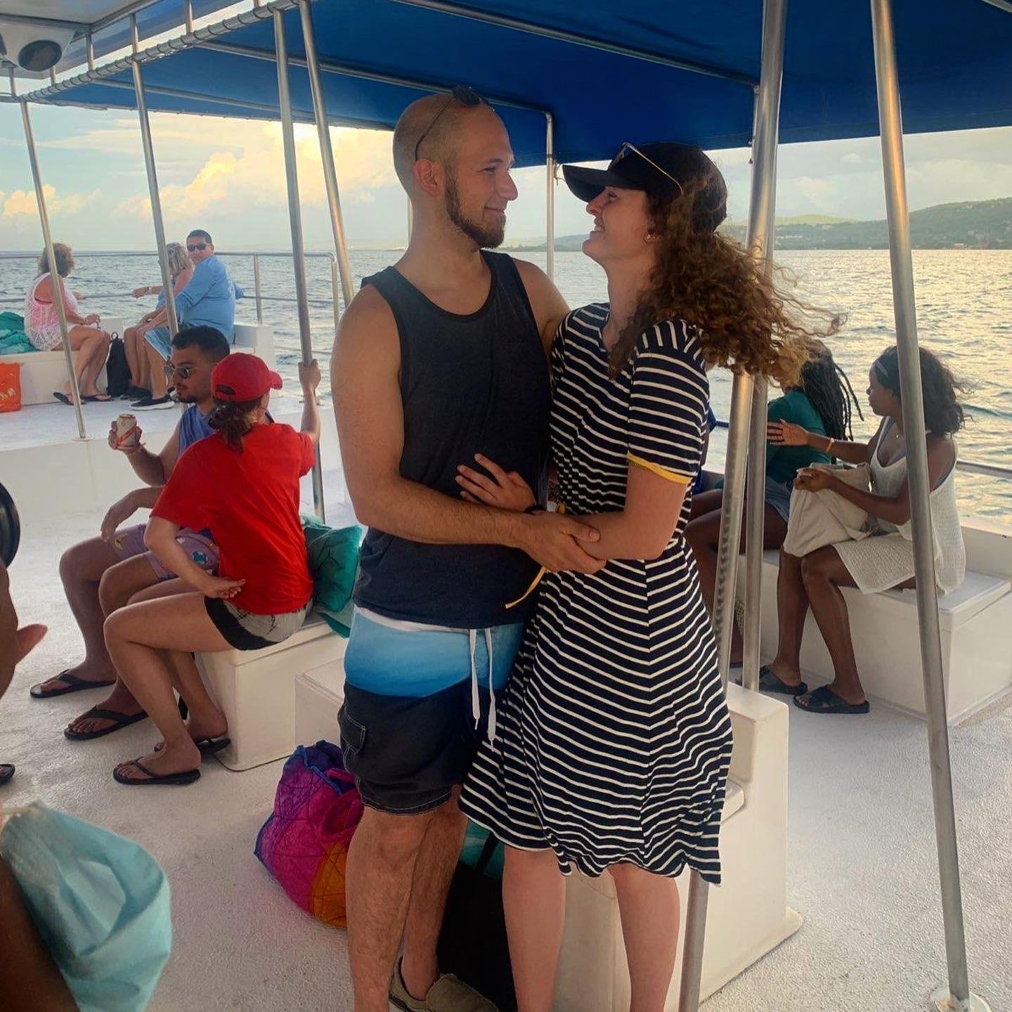 This photo was from a boat ride in Jamaica.
