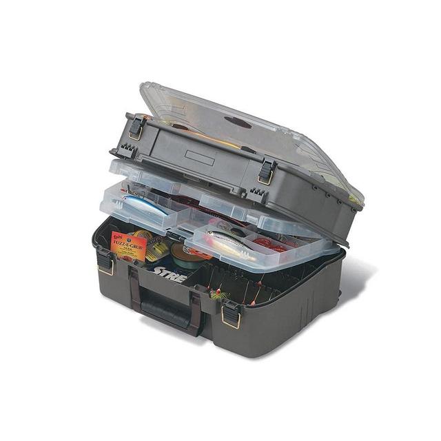 Plano 1444 Magnum Guide Series Tackle Box Graphite/Smoke, One Size