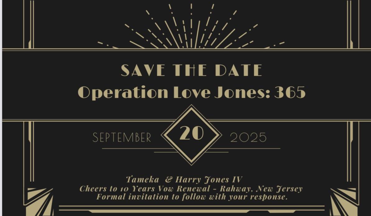The Wedding Website of Harry Jones IV and Tameka Burwell-Jones