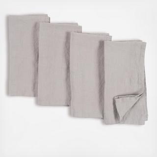 Verona Stonewashed Linen Napkin, Set of 4