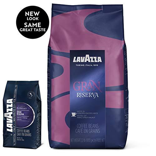 Lavazza Gran Riserva Whole Bean Coffee Blend, Dark Espresso Roast, 2.2-Pound Bag