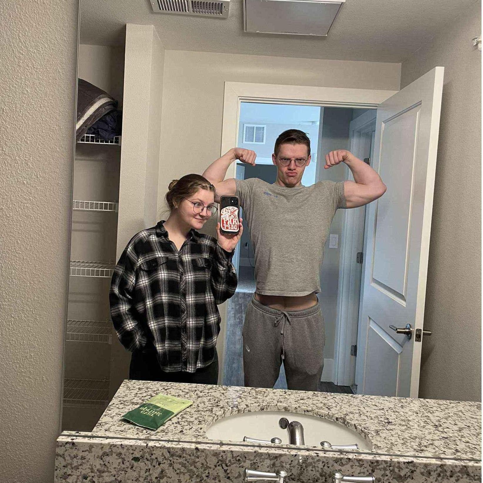 The first picture we ever took together