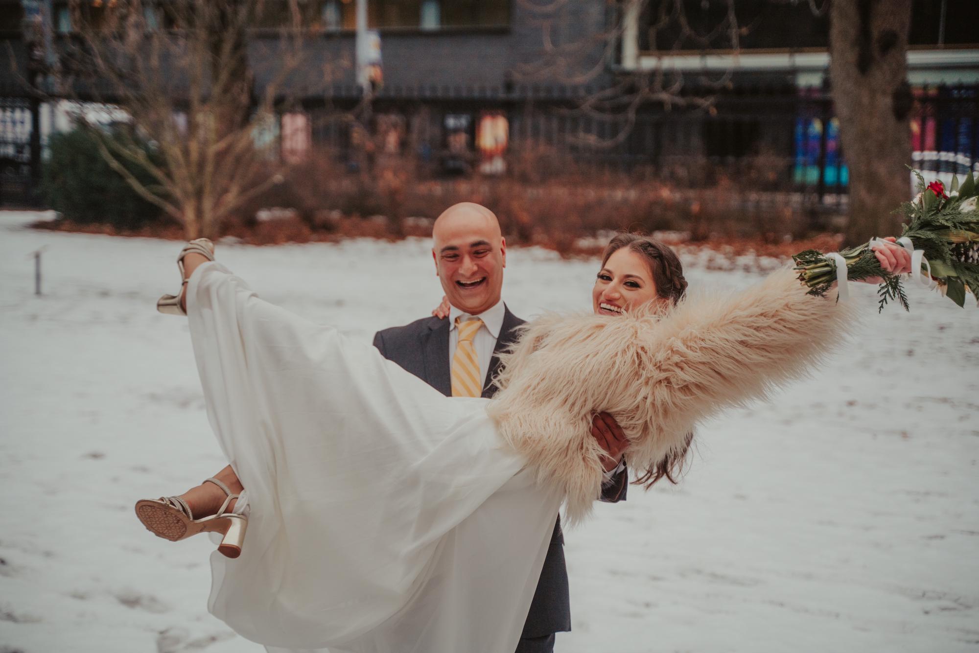 We are so thankful we can now throw the wedding of our dreams! We can’t wait to celebrate with all of you together in a slightly warmer setting!