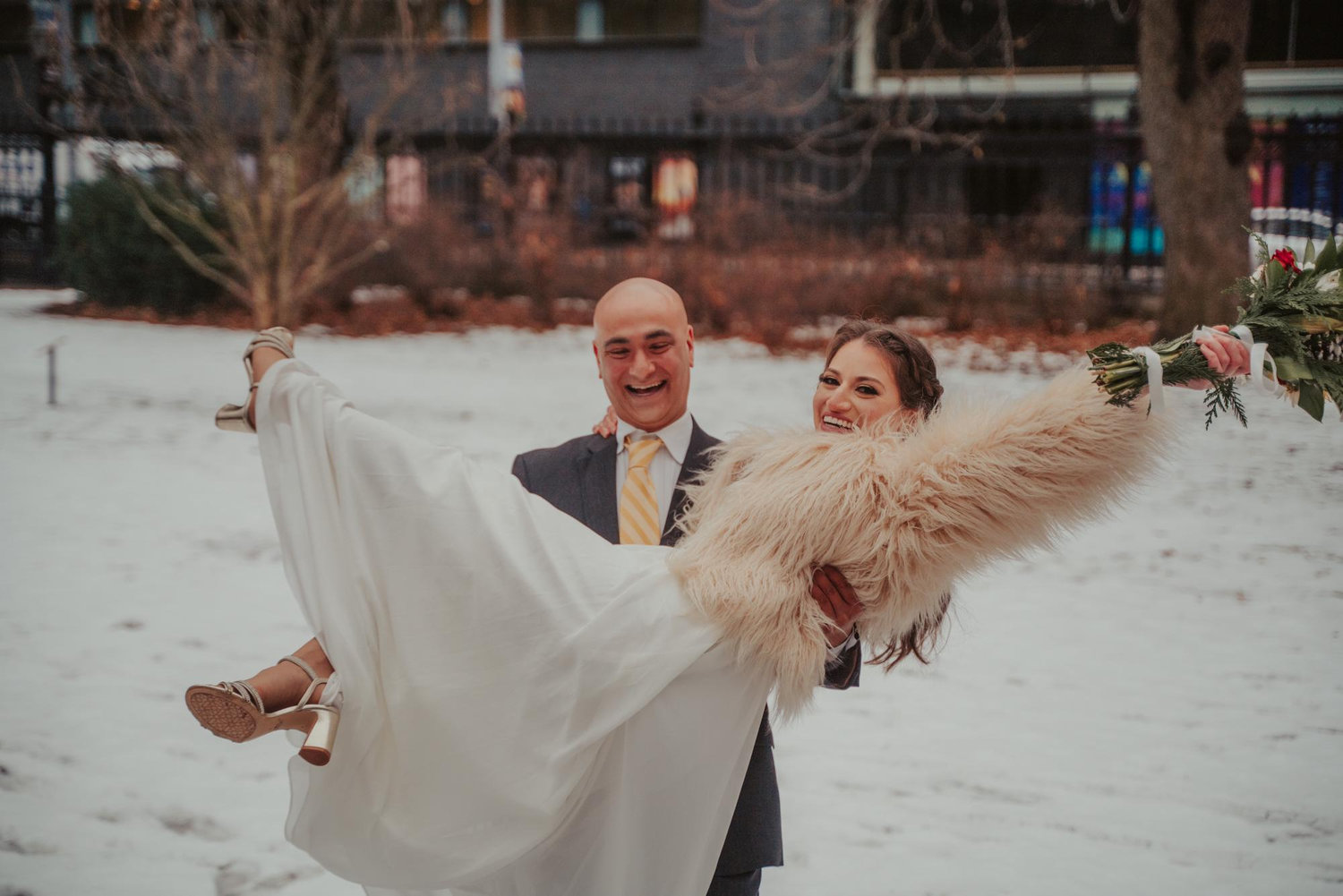 We are so thankful we can now throw the wedding of our dreams! We can’t wait to celebrate with all of you together in a slightly warmer setting!