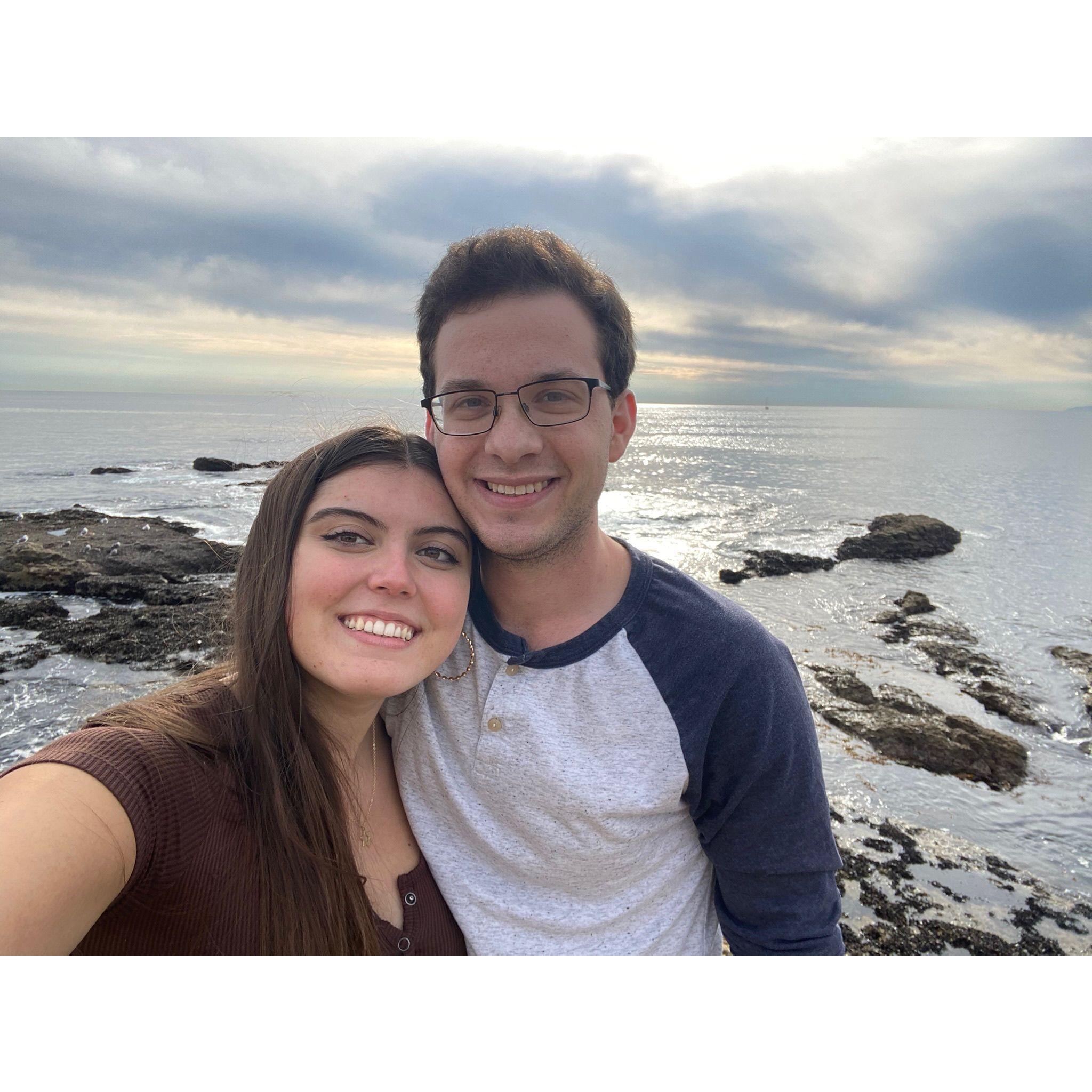 One month into dating, David flew to California to meet Nat's entire family. We also stopped by La Jolla for the sea lions.