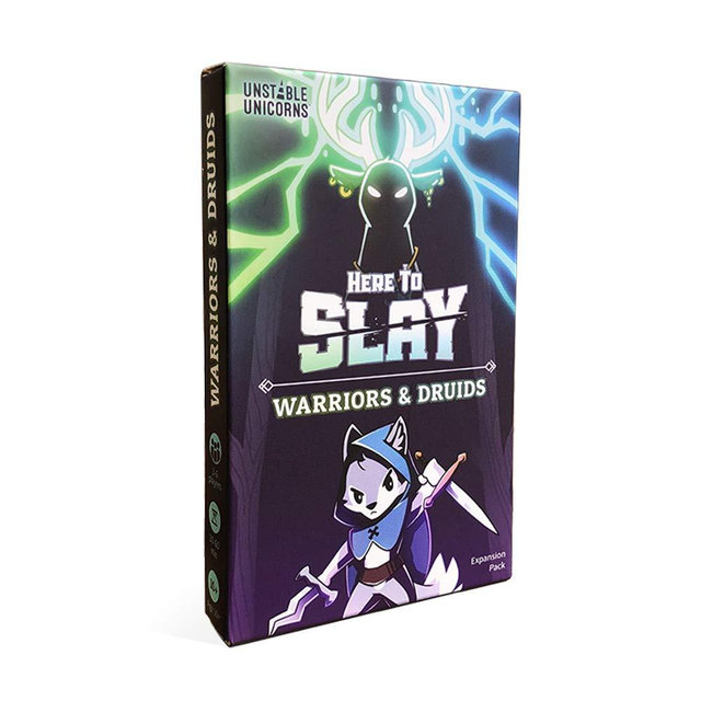 TeeTurtle Here to Slay Warriors & Druids Expansion Pack - Designed to be Added to Your Here to Slay Base Game