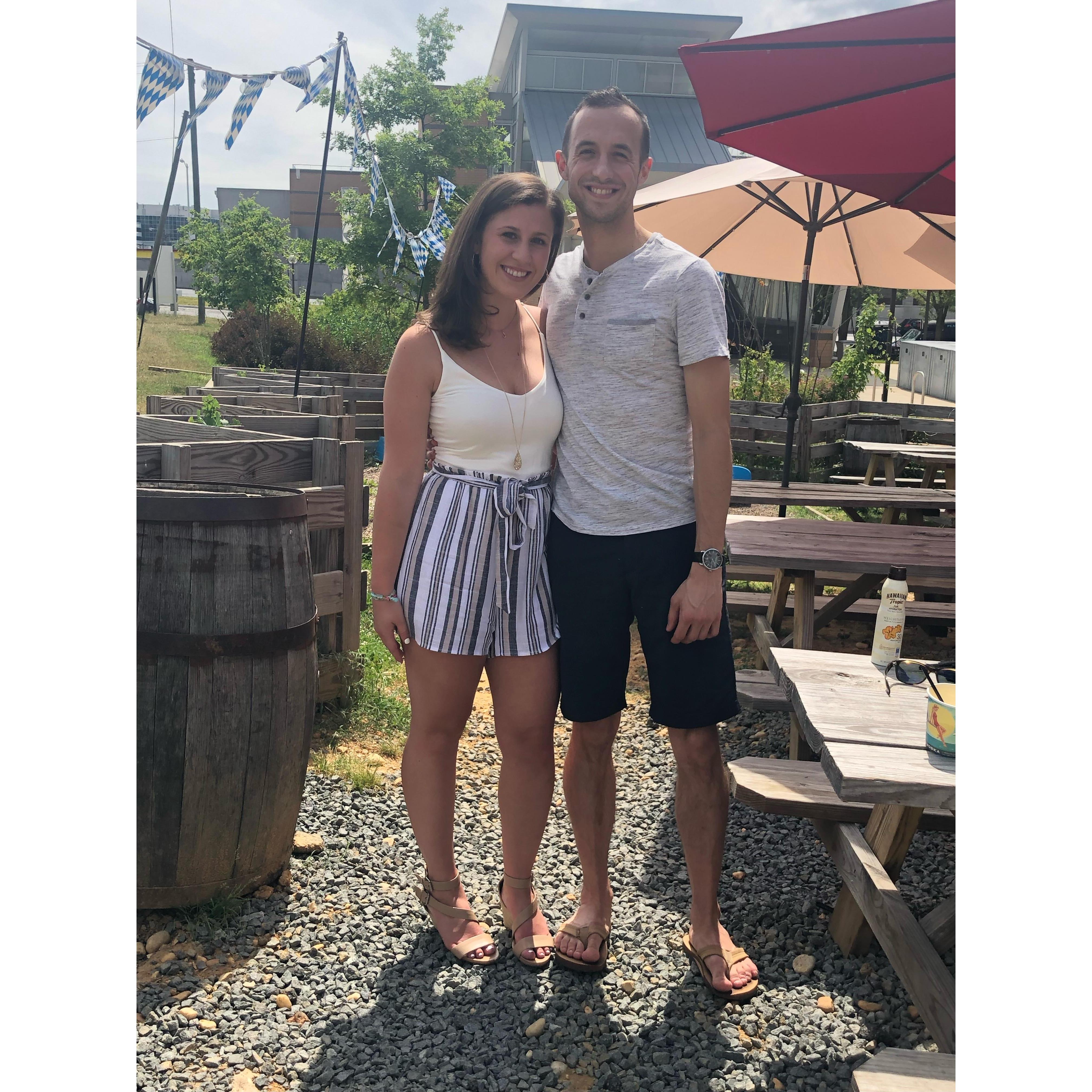 Celebrating our birthdays - we are only 12 days apart!