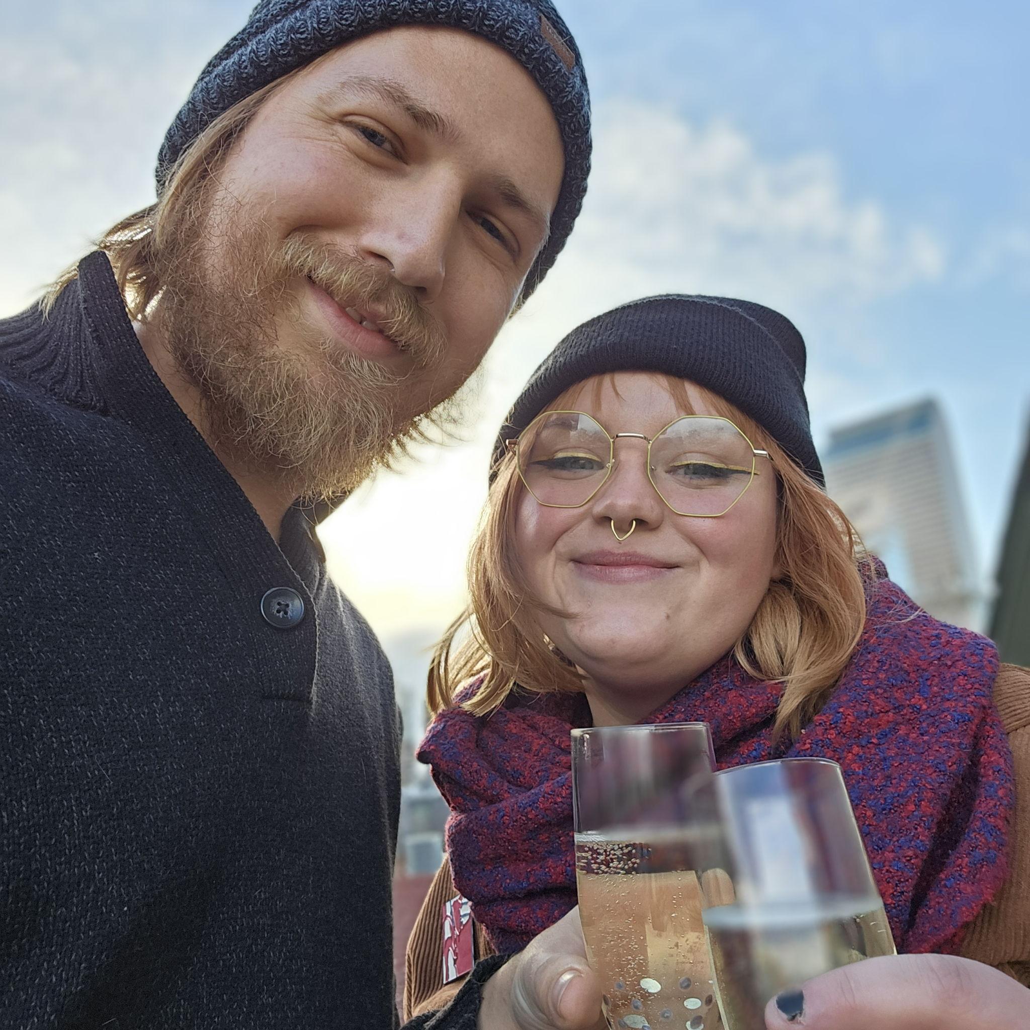 Celebrating Ira's birthday in Denver!