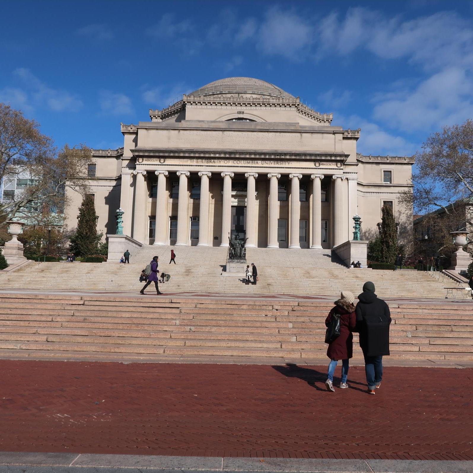 After missing out each other in Penn State, we succeeded in our second try at Columbia. Good times. <3