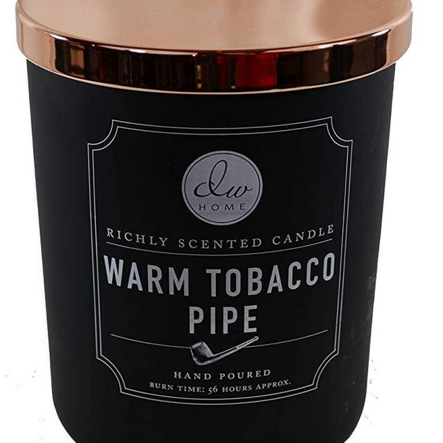 DW Home Warm Tobacco Pipe Richly Scented Candle Two Wick - 15.01 oz.