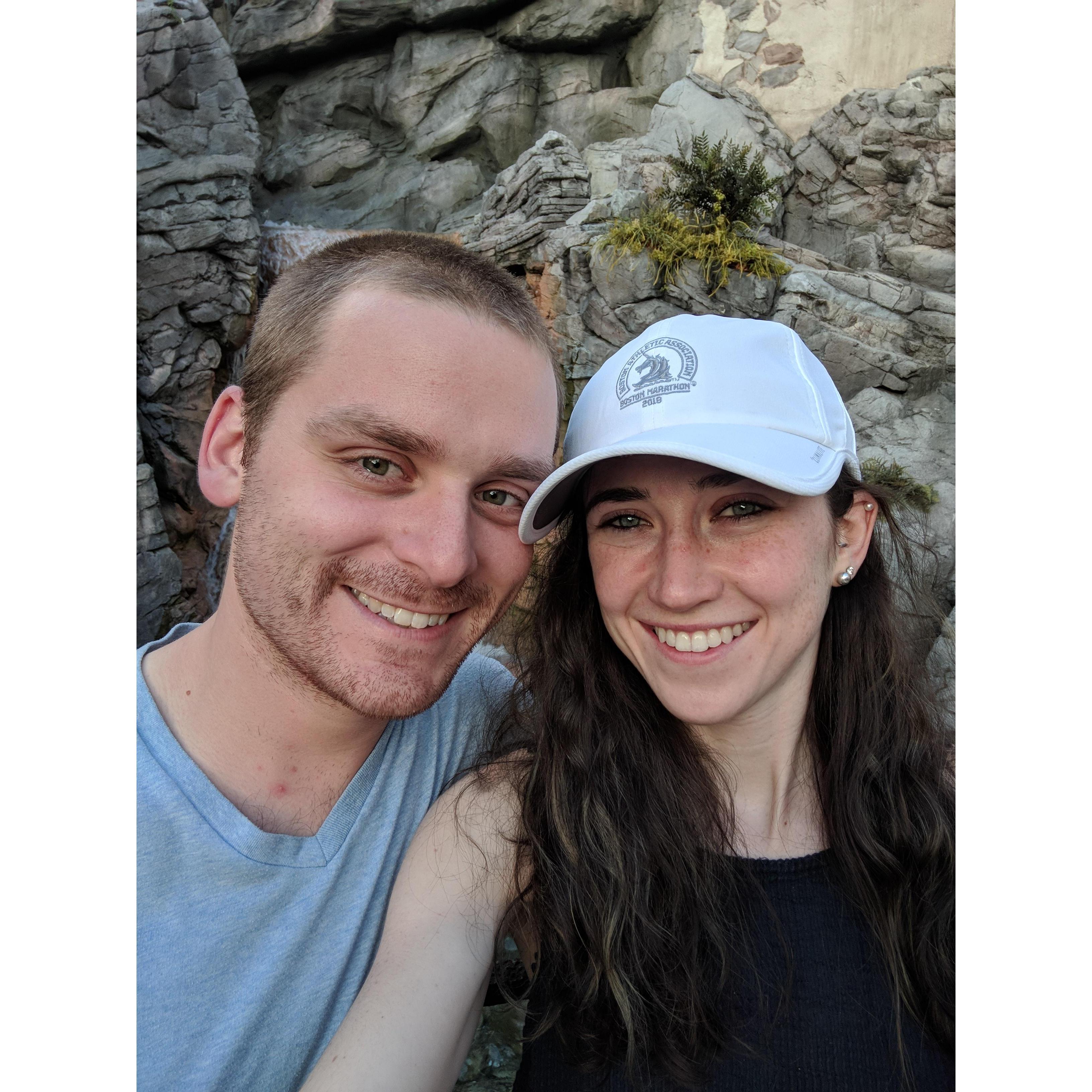 The day we became wizards in Disney