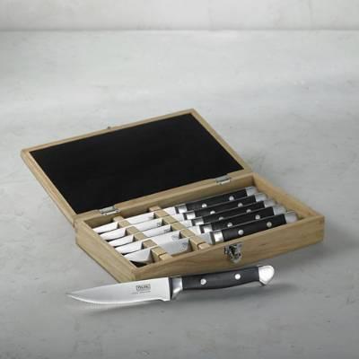 Viking Professional Steakhouse Knife Set in Bamboo Box | Frontgate