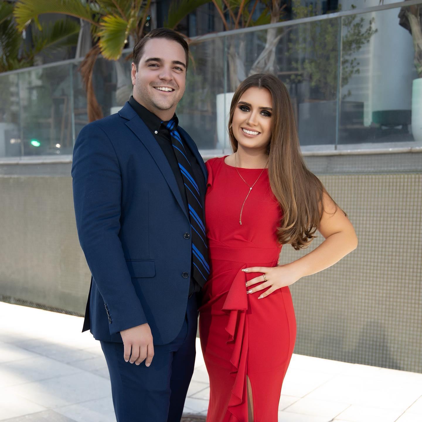 Rosie & TJ at St. Thomas University's Barristers Ball in 2022