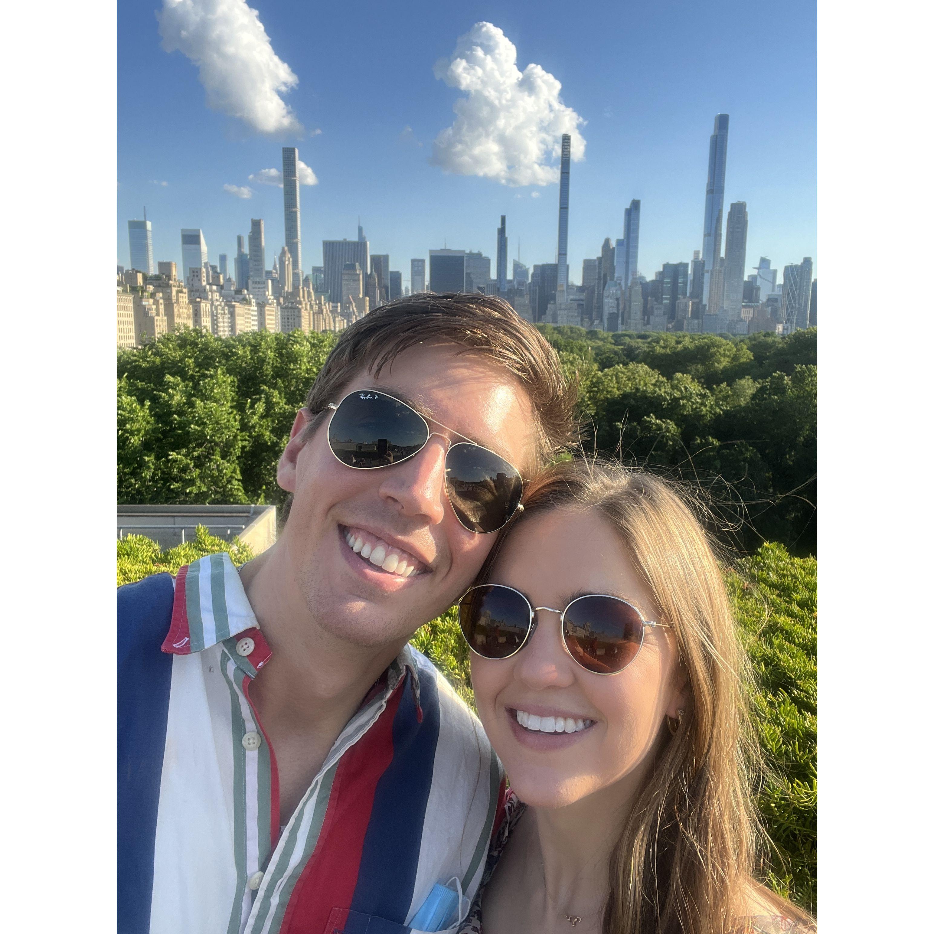 Rooftop garden at The Met