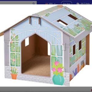 Frisco Greenhouse Cardboard Cat House