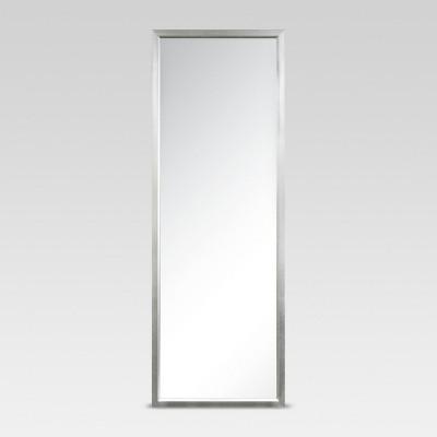 Rectangle Leaner Floor Mirror Silver - Threshold™