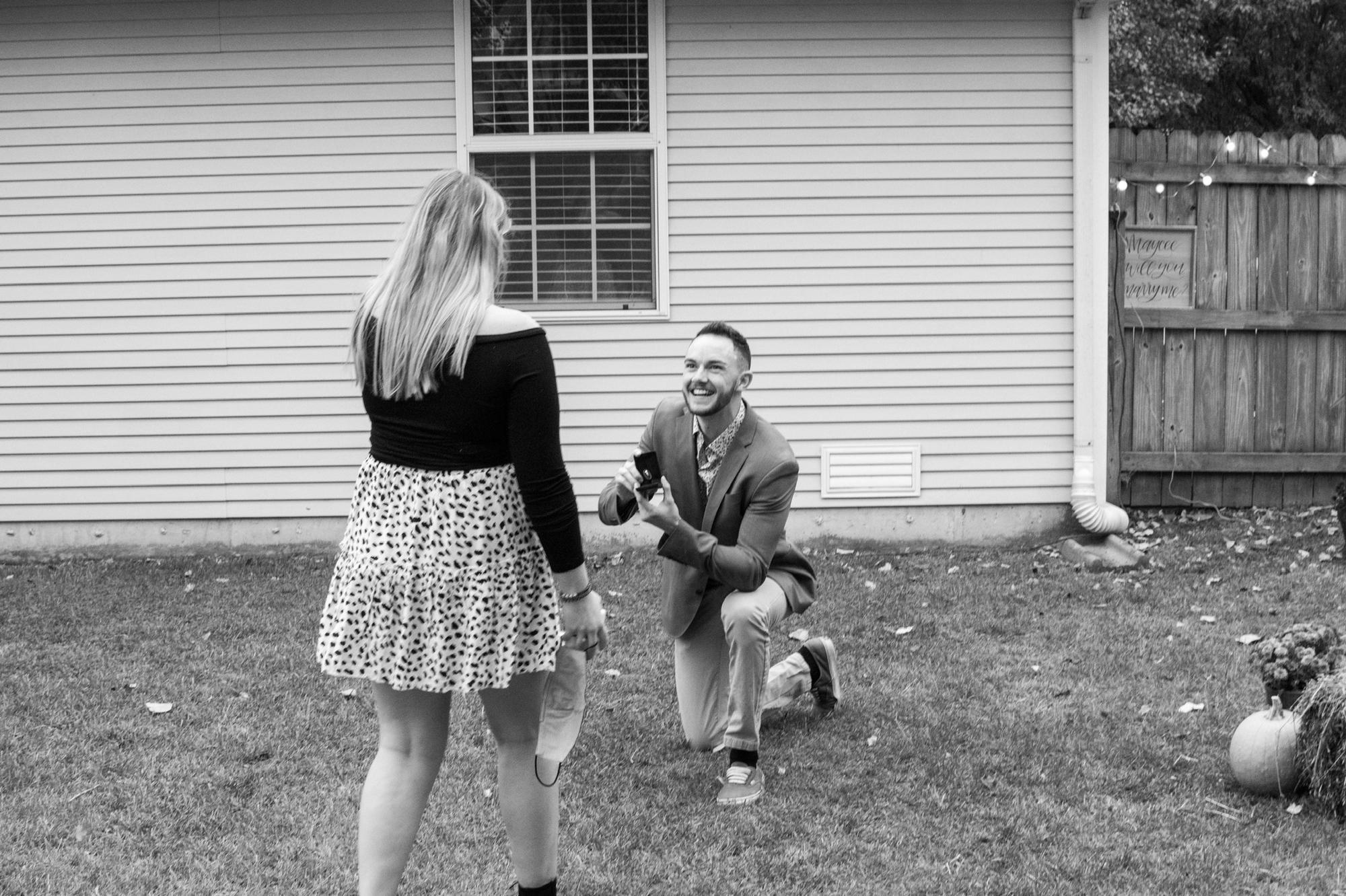 While I’m planning Zach’s graduation party, he and my mom are planning our surprise engagement instead!