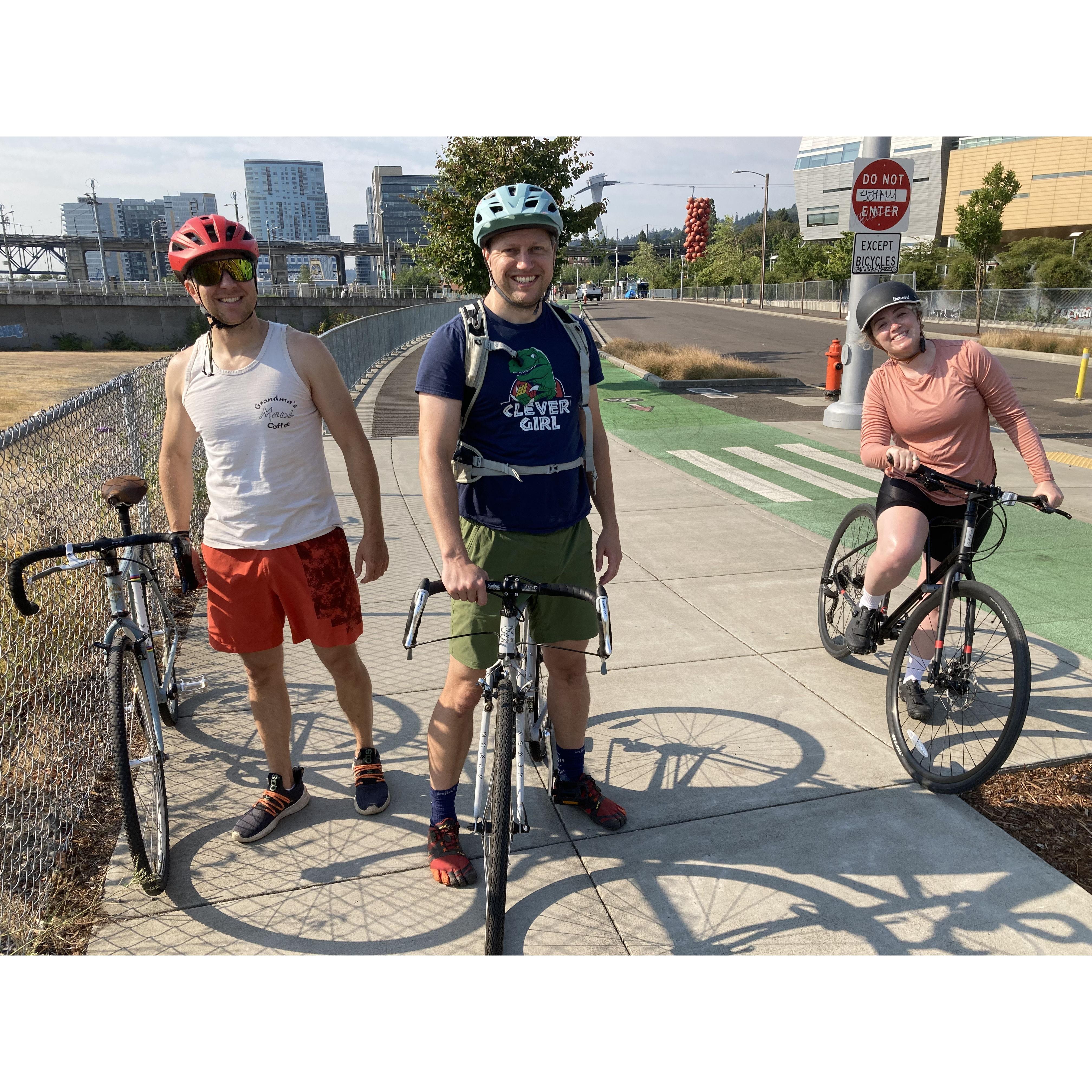 Andrew, Aaron, Bridget