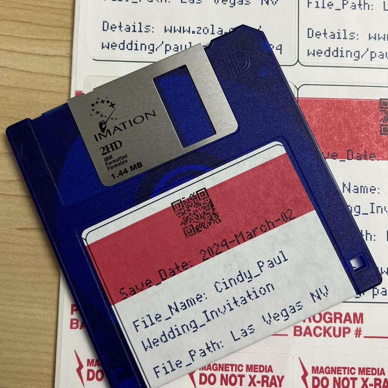 ended up in an eBay bidding war for the floppy disks!