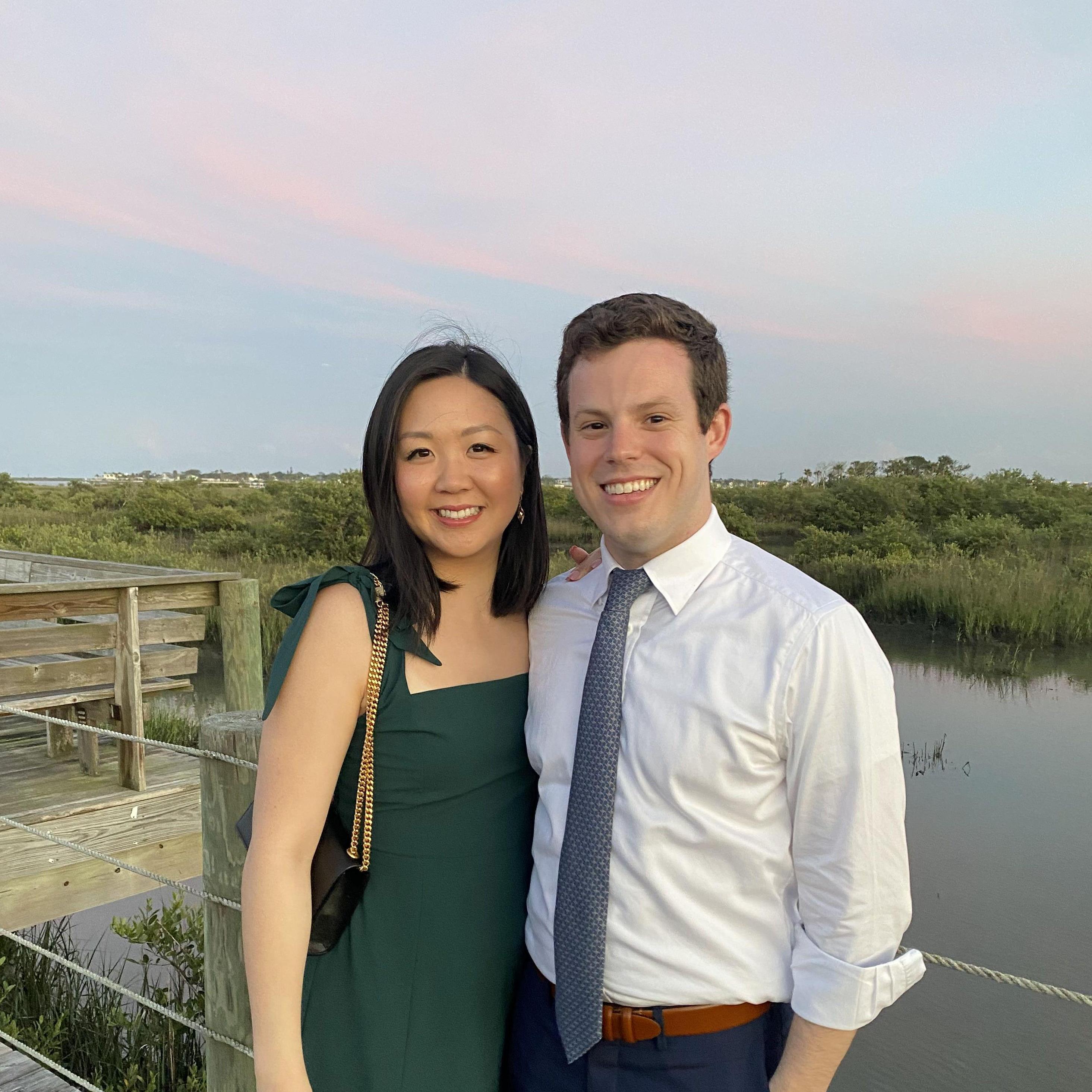 April '23 First wedding together, social media hard launch