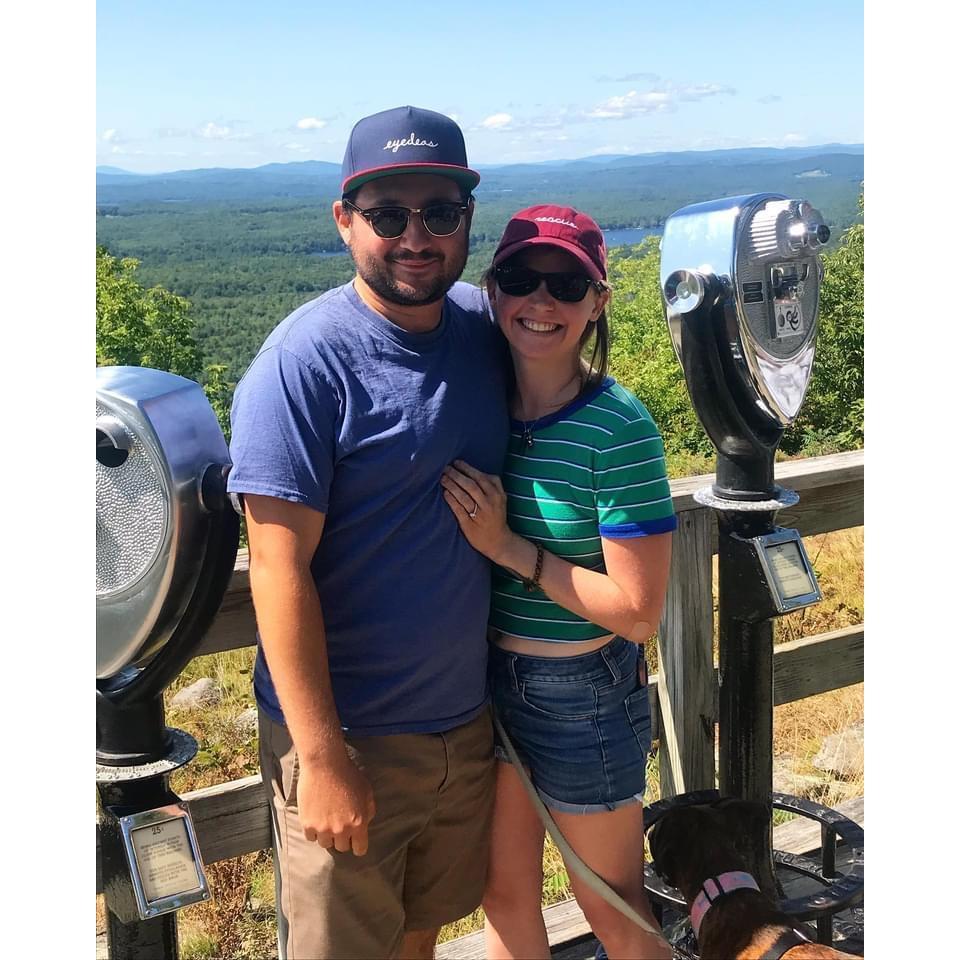 The day that sparked this whole thing! Jonathan surprised Megan on the way up to The Castle in the Clouds by getting down on one knee.