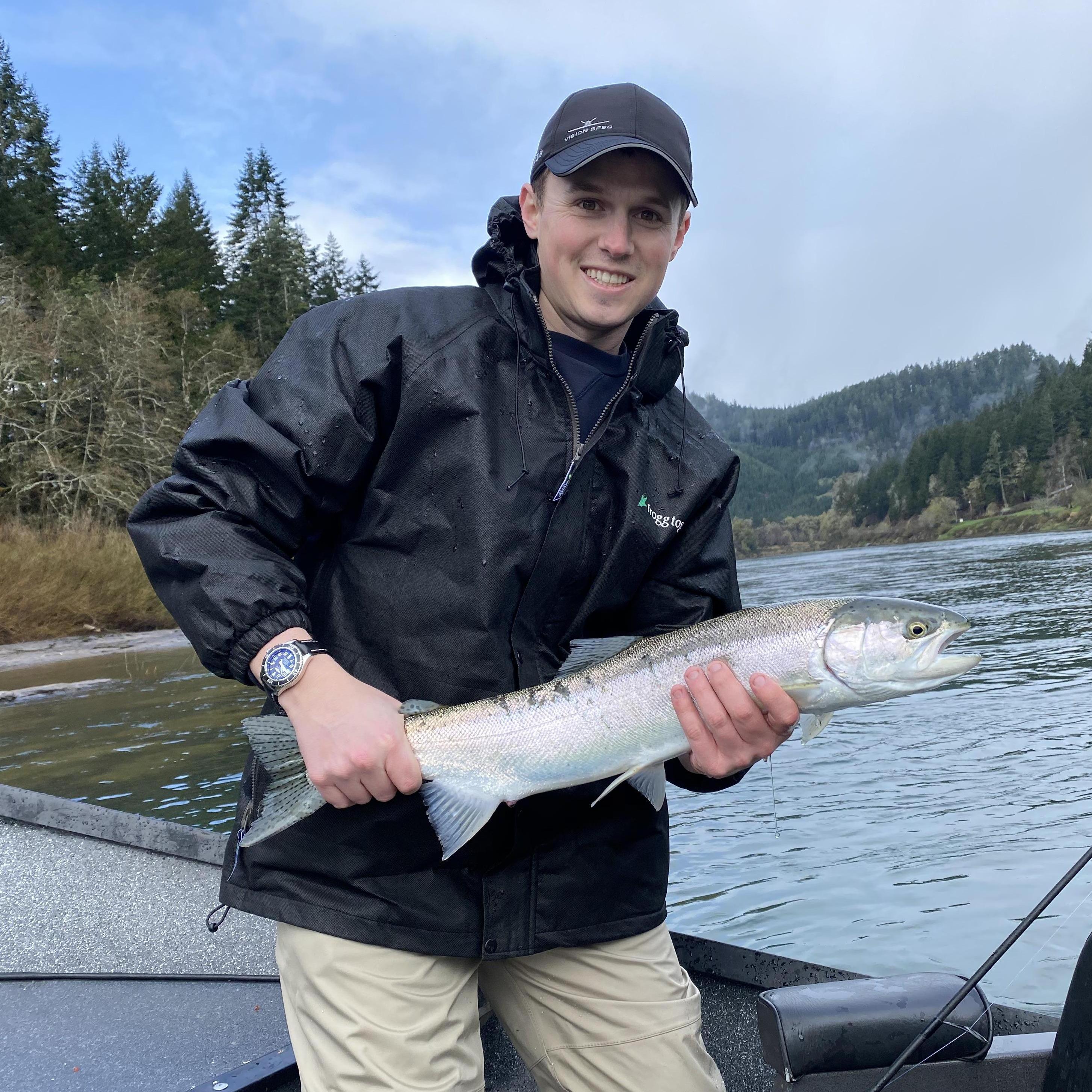 I did not lose my fish, Lower Umpqua River, Oregon.