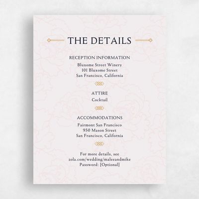 Rose, Pink Wedding Enclosure - Joliette