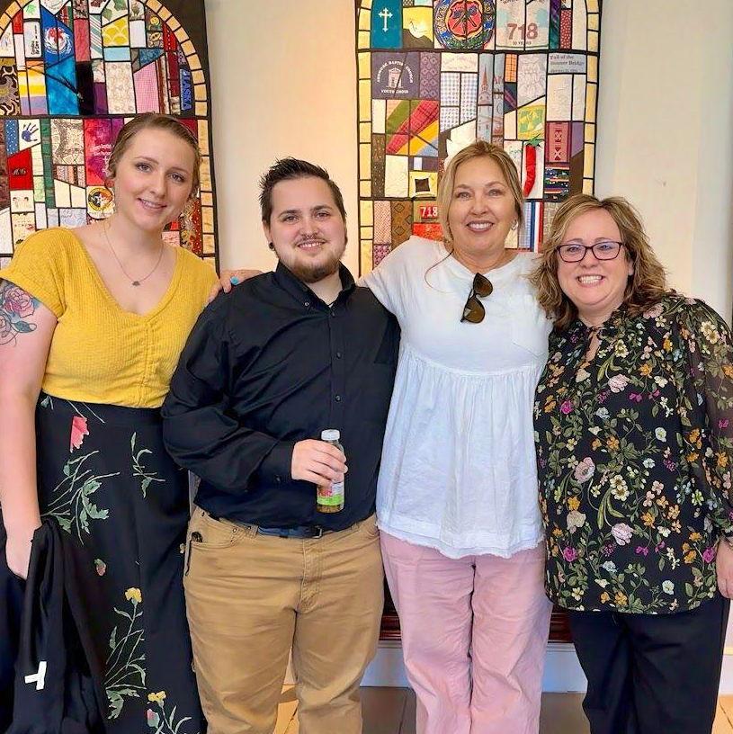 HonorBridge Ceremony with Brett's Mom and Aunt (Mar. 2024)