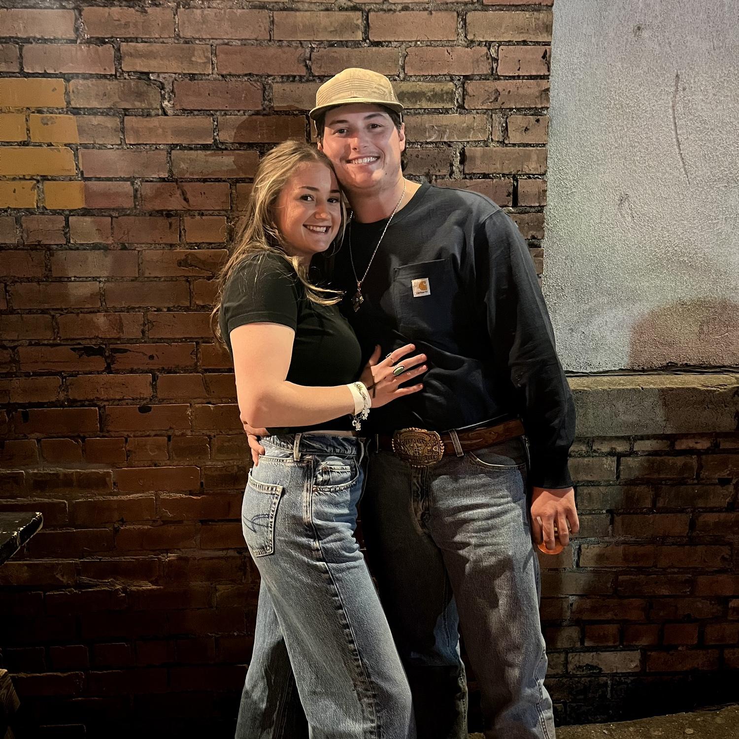 Our first date!