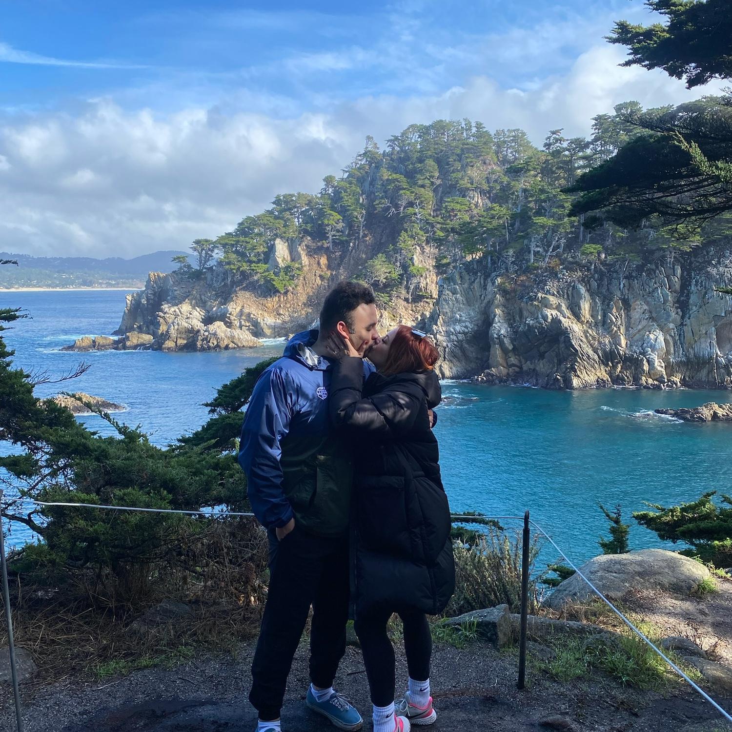 The day we got engaged.