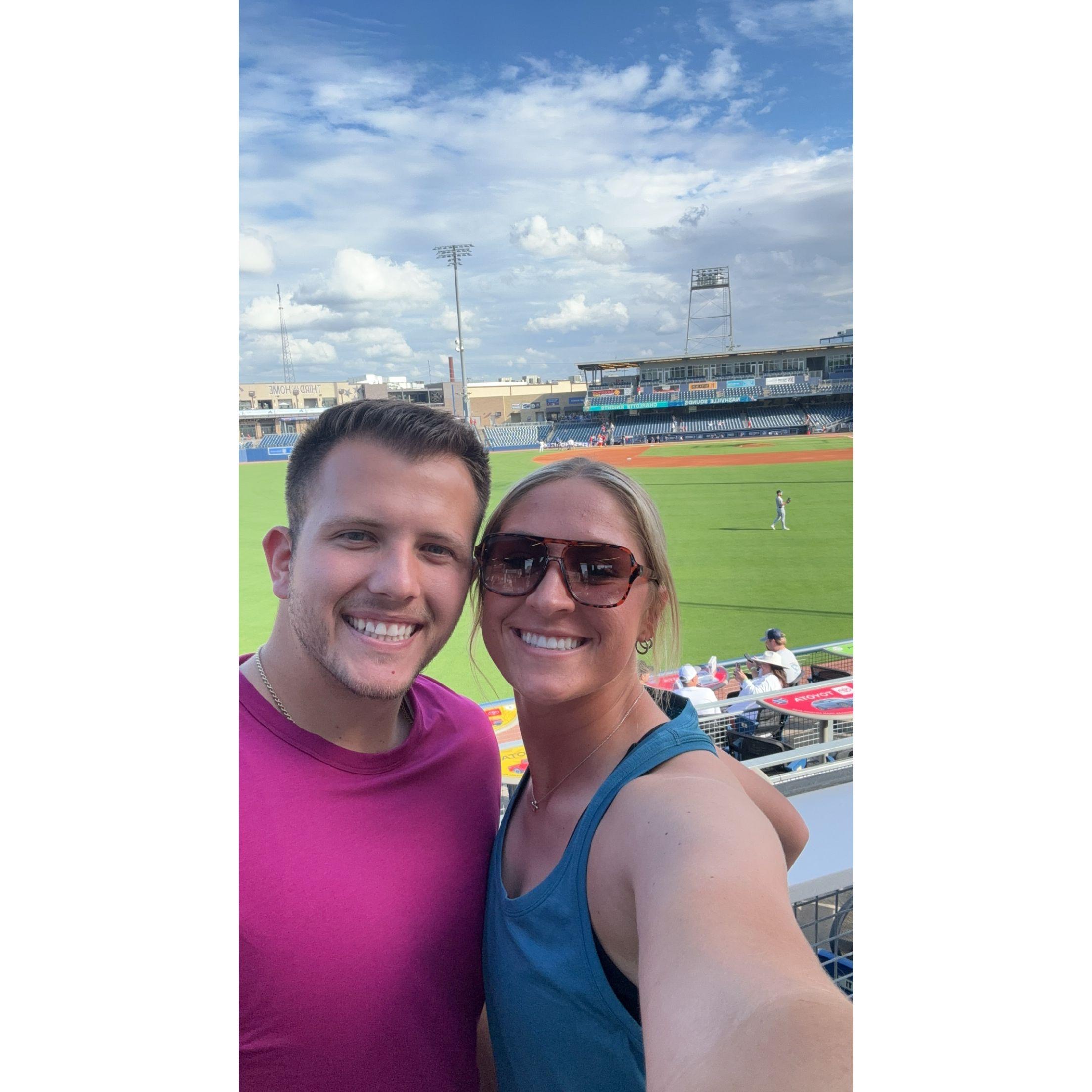 Enjoy attending various sporting events